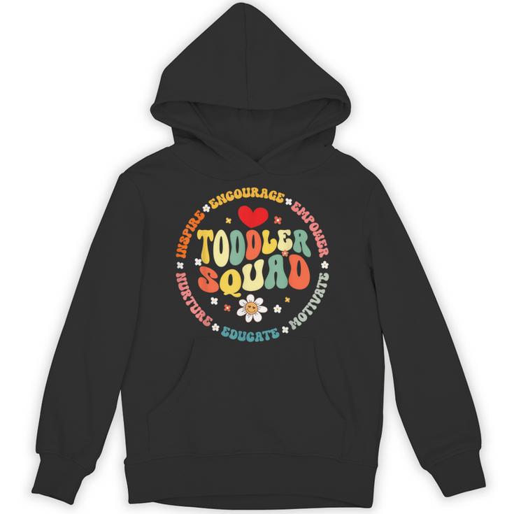 Toddler Squad Pre-K Teacher Pre School Back To School Unisex Hoodie