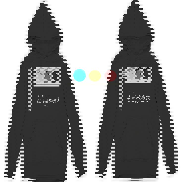 Traffic Light It's Green 信号機 メンズ レディース おしゃれ ユニーク おもしろ パーカー