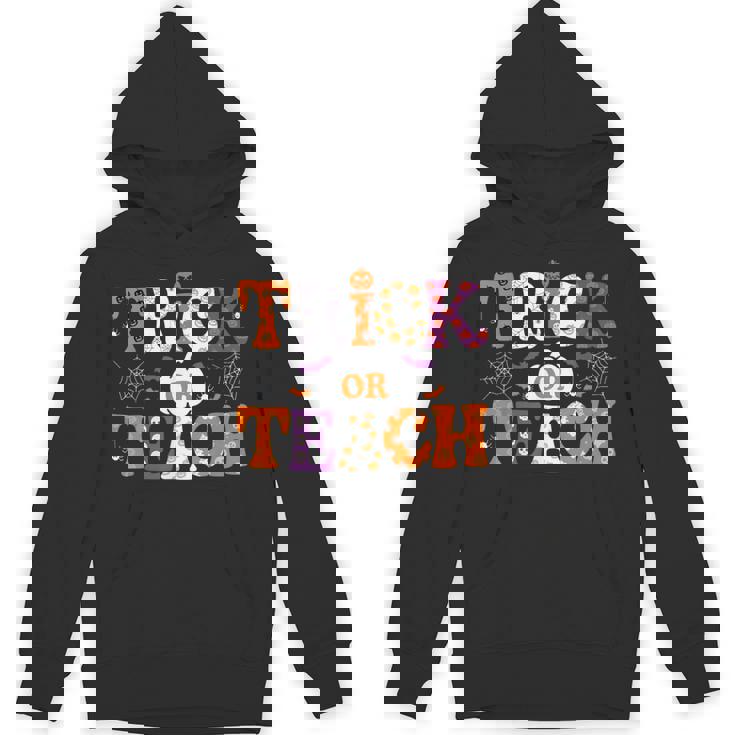 Trick Or Teach Teacher Halloween Costume Men Women Unisex Hoodie