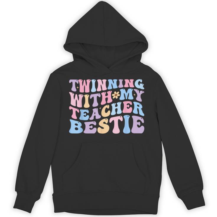 Twinning With My Teacher Bestie Teaching Partner Unisex Hoodie