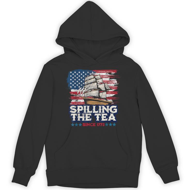 US History Teacher Boston Spilling The Tea Since 1773 Unisex Hoodie