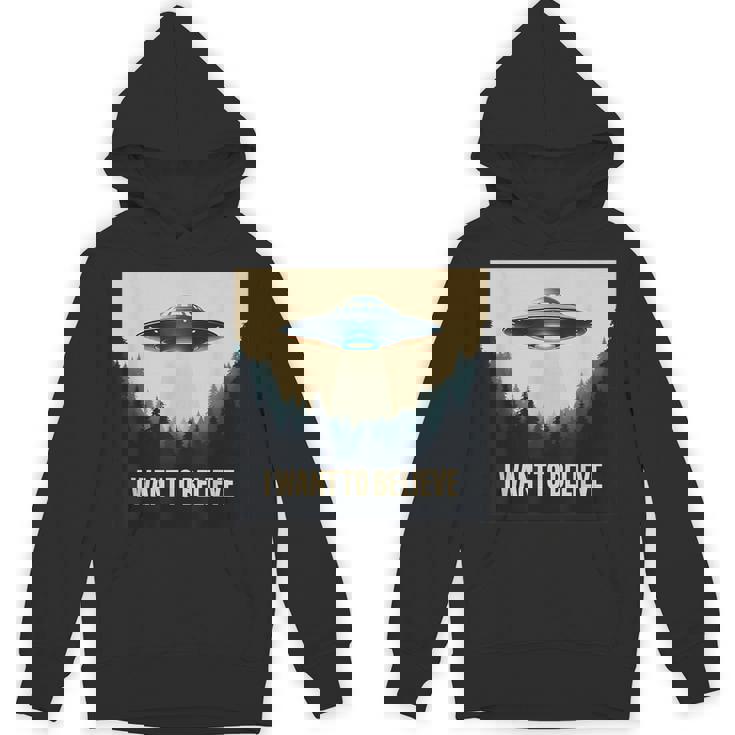 I Want To Believe ヴィンテージ Ufo エイリアン クラフト 夢の出会い パーカー