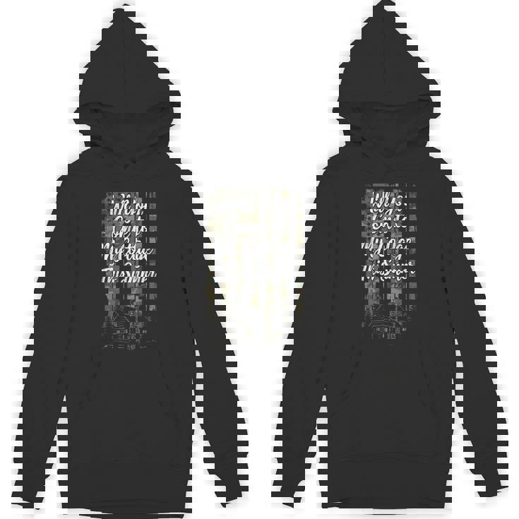 Will You Come To My Cottage This Summer Camo Meme Hoodie