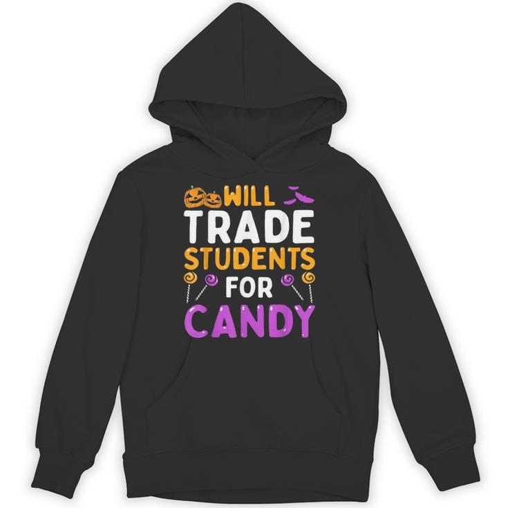Will Trade Students For Candy Cute Halloween Costume Teacher For Men Women Kids Unisex Hoodie, trending gift