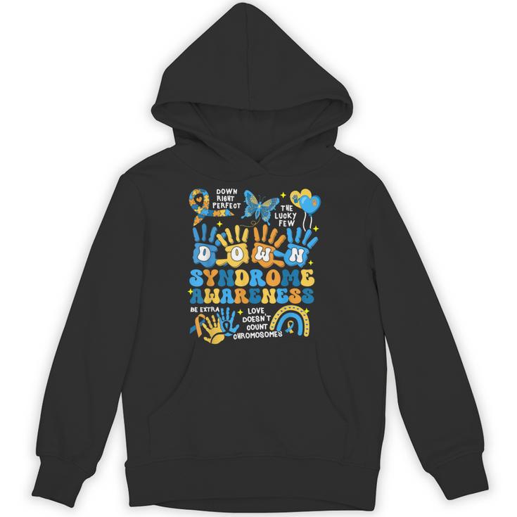World Down Syndrome Day Awareness T21 Teacher Women Men Kids Unisex Hoodie