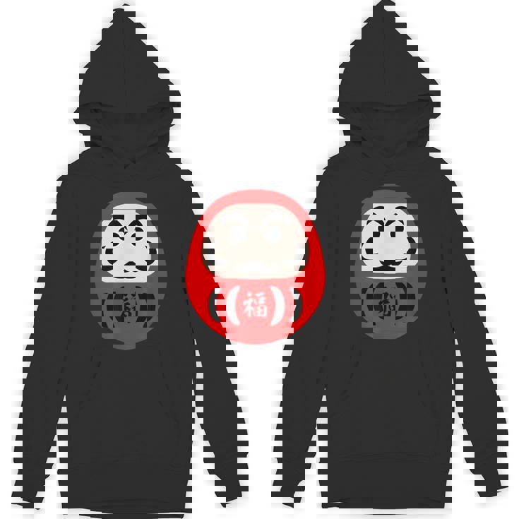 【だるま 福】面白い おもしろ 文字入り 開運グッズ 運気アップ 縁起物 ラッキー 和柄 ネタ ウケ狙い 日本 お土産 パーカー