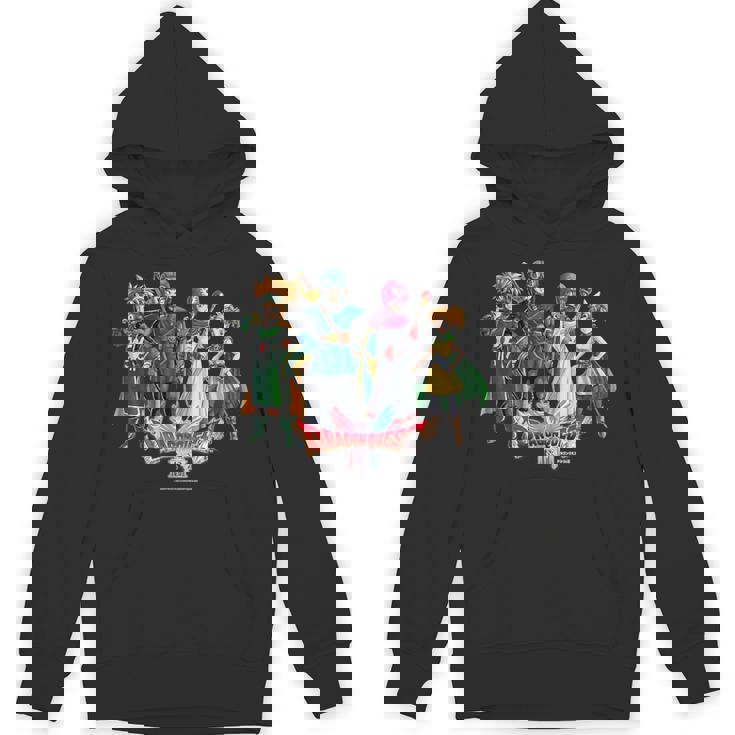 【公式】Hd-2D版『ドラゴンクエストii』キャラクターイラスト パーカー