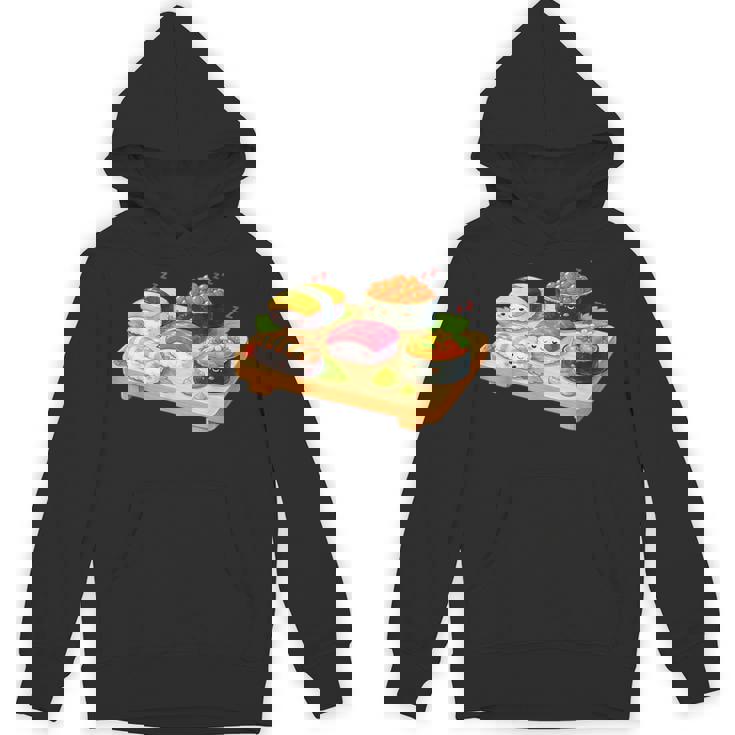 おもしろ寿司 かわいい かわいい 寝る食べ物 パーカー