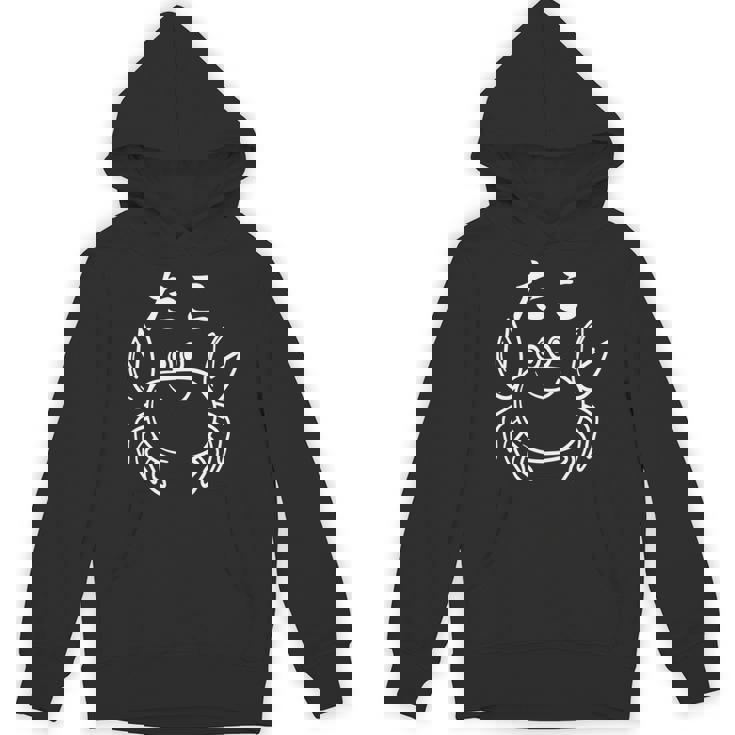 たこ カニ 面白い 長袖tシャツ パーカー