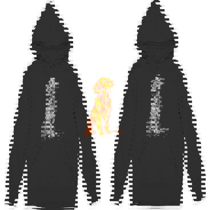 アイリッシュセッター 犬 グラフィック ペットアート アイリッシュセッター パーカー