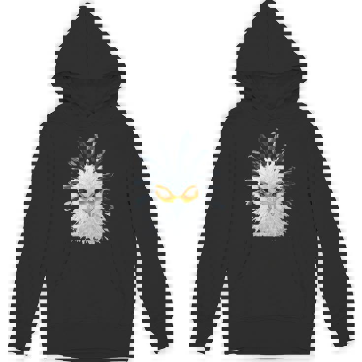 アクリル画アート ヘビクイワシ デザイン 長袖tシャツ パーカー