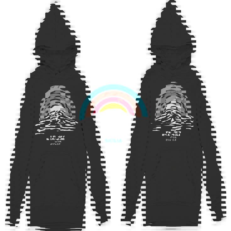 エトナ山火山 パレルモ シチリア島を訪問 イタリア ハイキングギフト パーカー