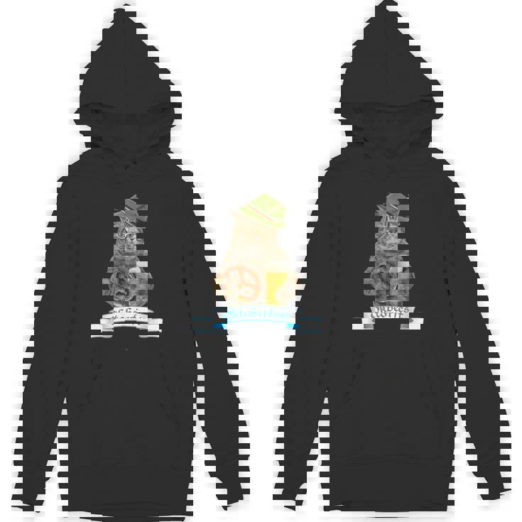 オクトーバーフェスト 猫 ドイツビール 長袖tシャツ パーカー