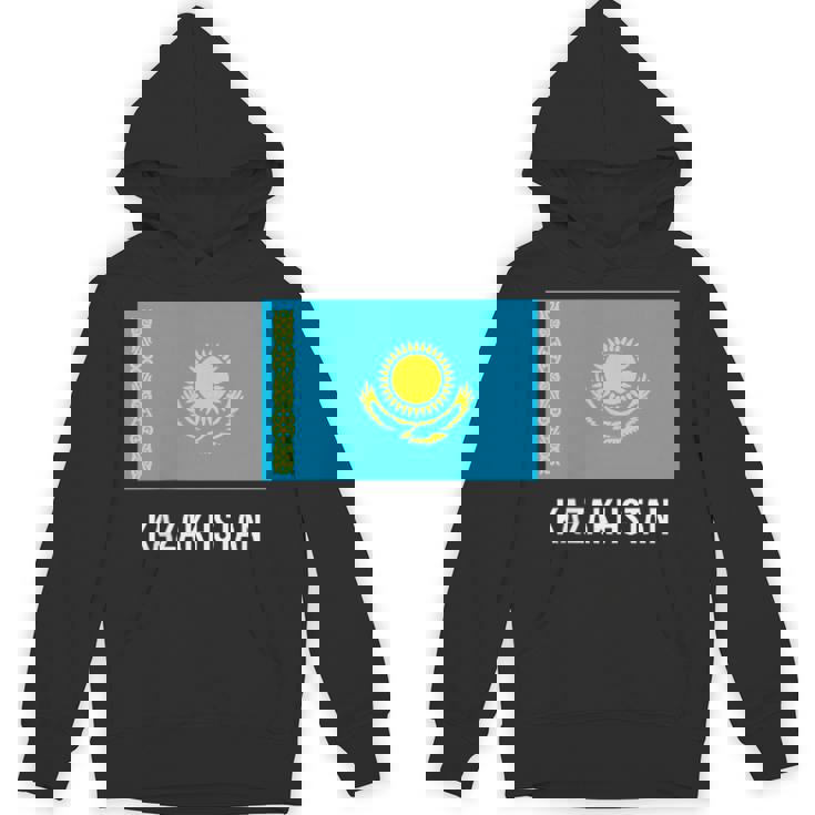 カザフスタン フラッグシャツ パーカー