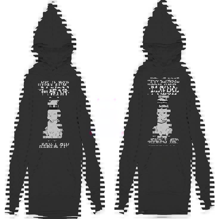 カバはすごいだから私はカバの面白いカバだ パーカー