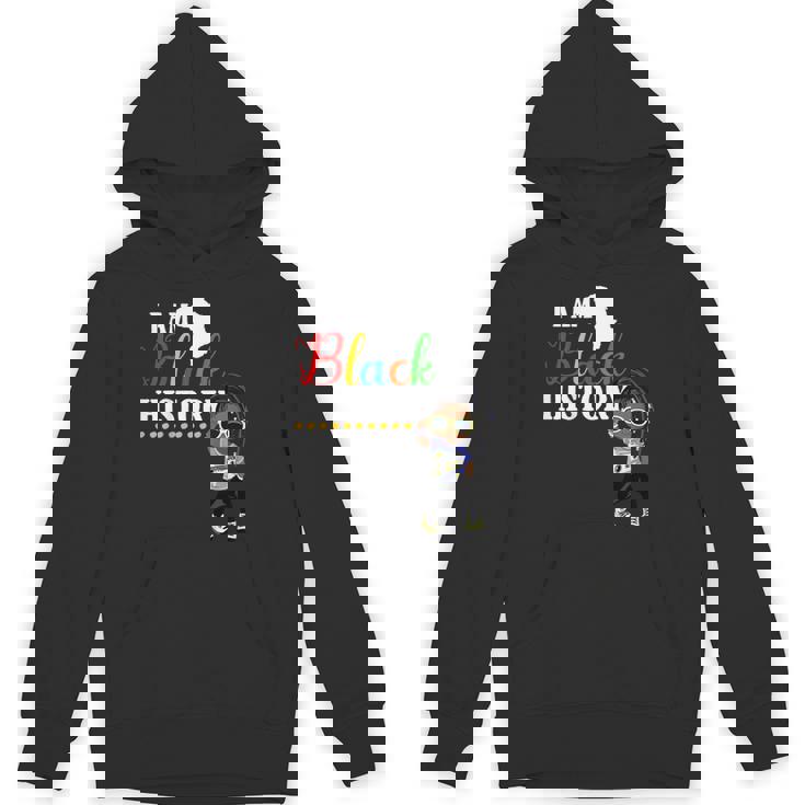 キッズ アイ・アム・ブラック・ヒストリー・シャツキッズガールズブラック・ヒストリー・マンス用 パーカー