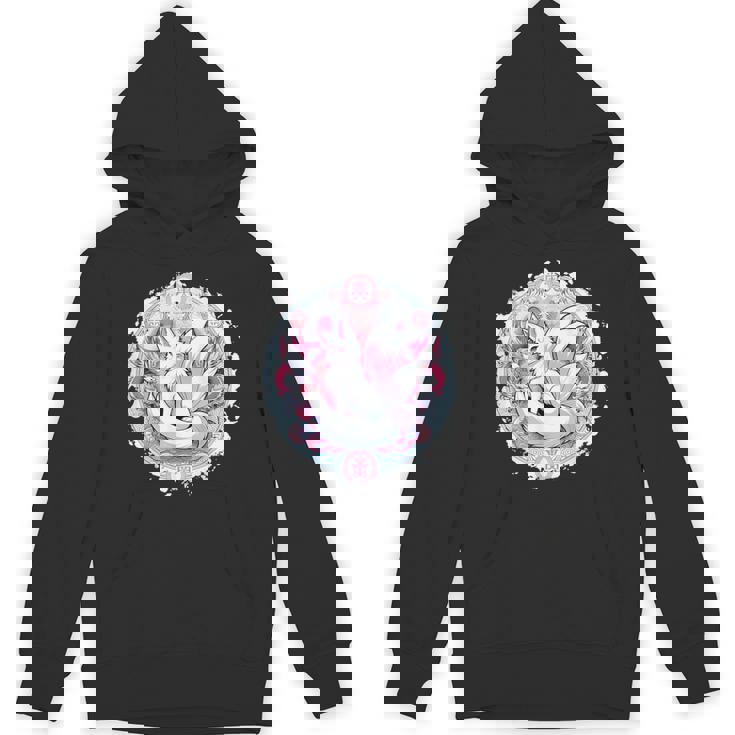 キツネ かわいい コスチューム 九尾狐 ドラゴンズ パーカー