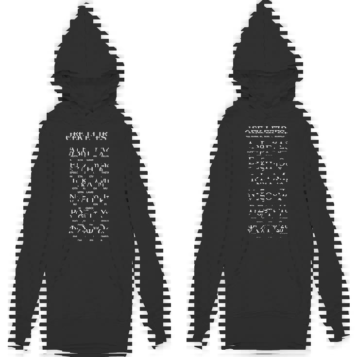 ギリシャアルファベット文字 アルファからオメガへ パーカー