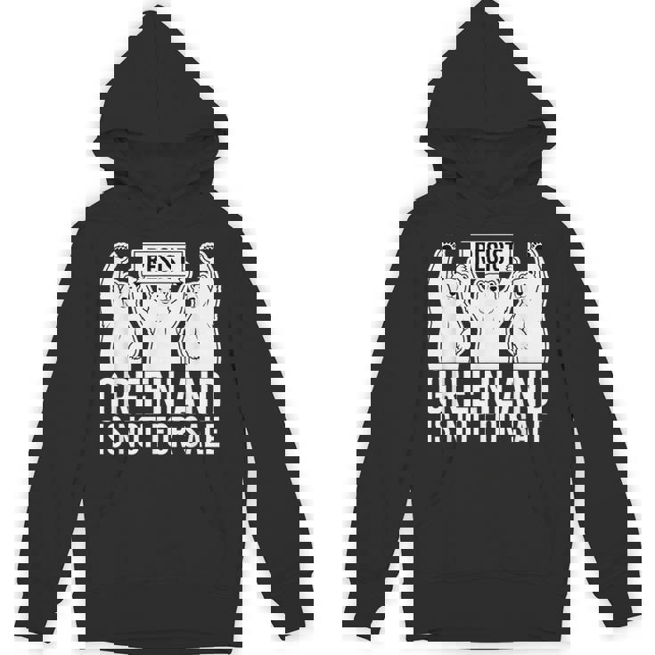 グリーンランドは非売品 シロクマ グリーンランド デンマーク パーカー