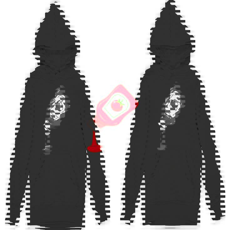 ケチャップをのせて面白いケチャップラバー パーカー