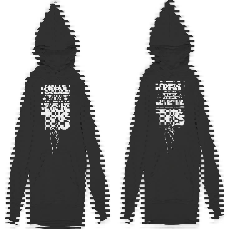 コーフボールと私、こんな感じです パーカー