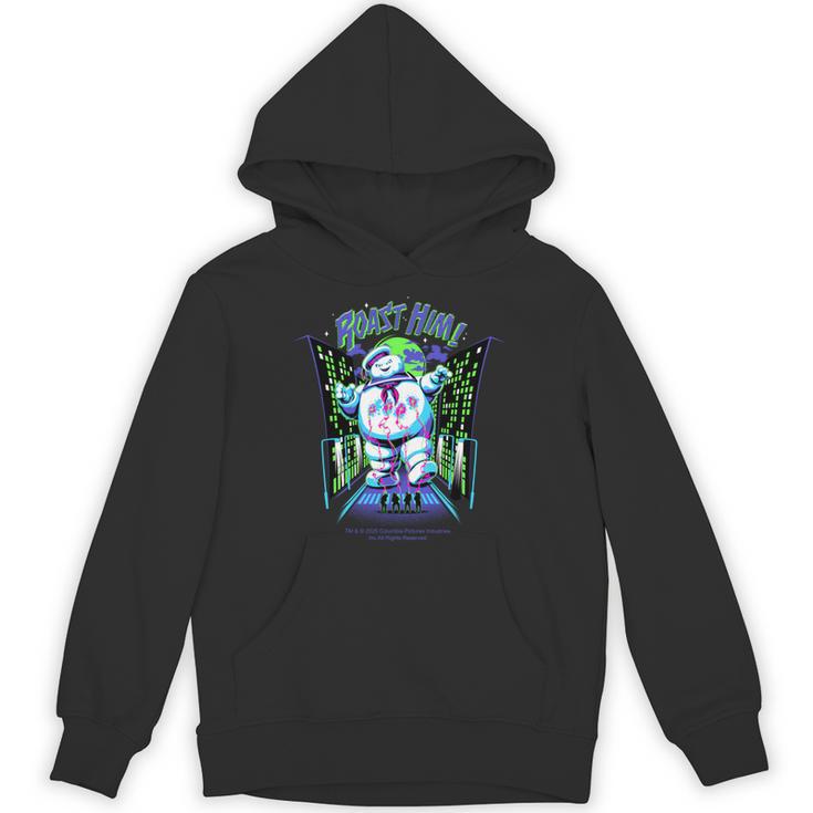 ゴーストバスターズ ハロウィンデザイン ローストヒムの楽しみ 長袖tシャツ パーカー