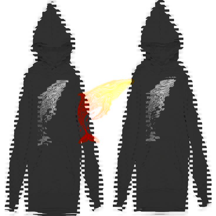 ザトウクジラ ネイティブ ハワイアン ハワイアン トライバル パーカー