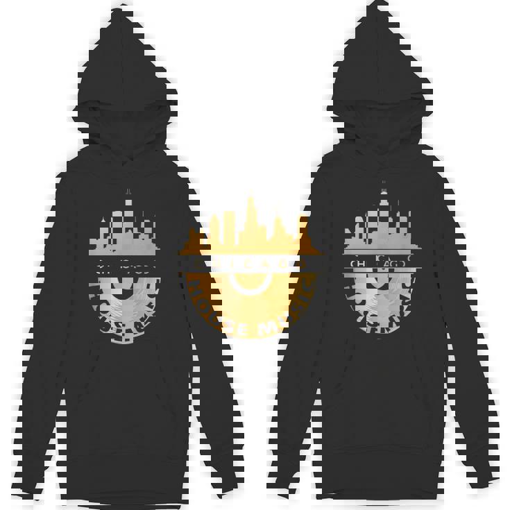 シカゴハウスミュージックシティスケープビニールレコードレイブテクノ Edm パーカー