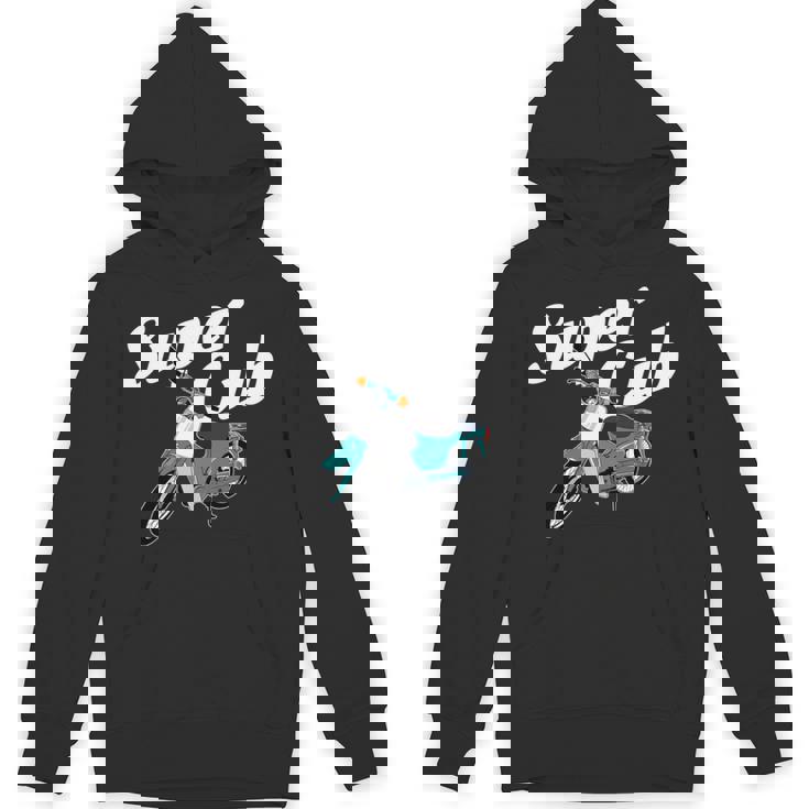 スーパーカブ 50 110 125 バイク ミニ モト スクーター カスタム 原付 二種 長袖tシャツ パーカー