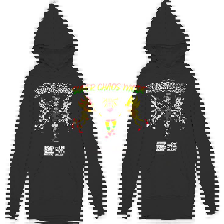 ソニック×れじぇくんuper Chaos Mode Winter Edition L 長袖tシャツ パーカー