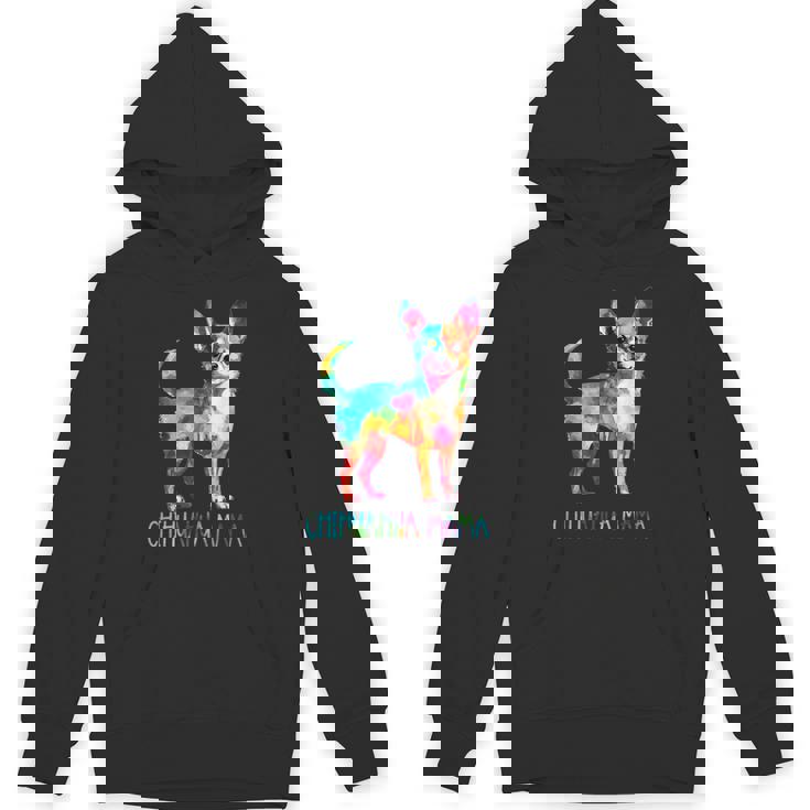 チワワ ママ 水彩画 芸術的 犬 恋人 ティーカップ パーカー