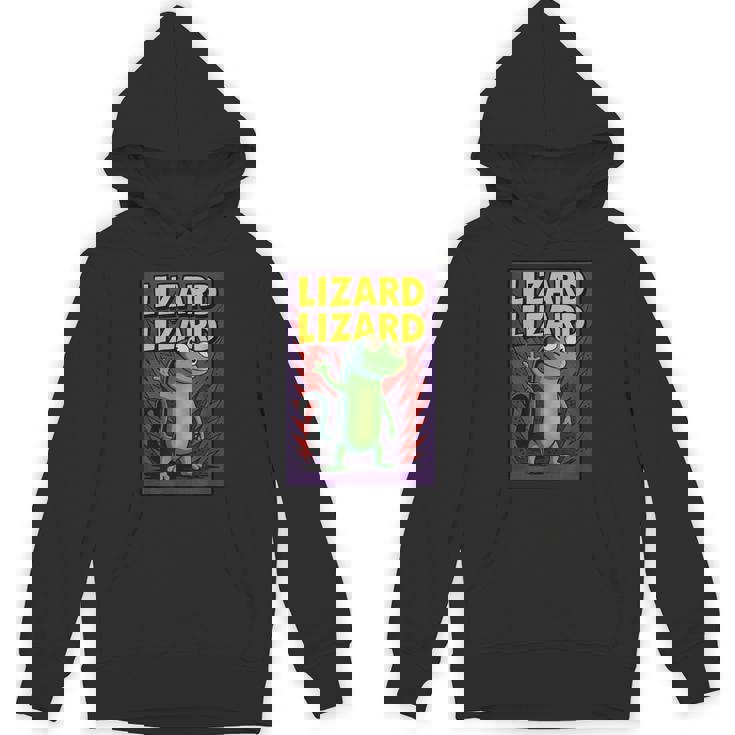 トカゲトカゲミームコミックポスター パーカー