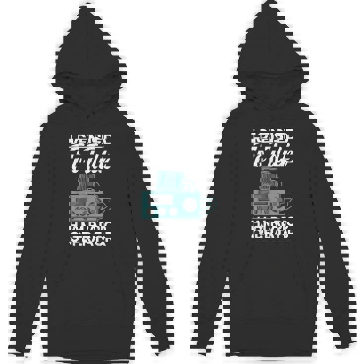 トークハム ラジオオペレーターアマチュア無線 ハム無線機許諾済 パーカー