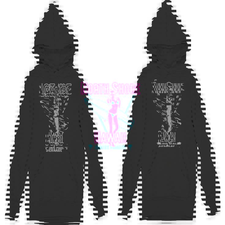 ハワイ サーファー ガール ノースショア 長袖tシャツ パーカー