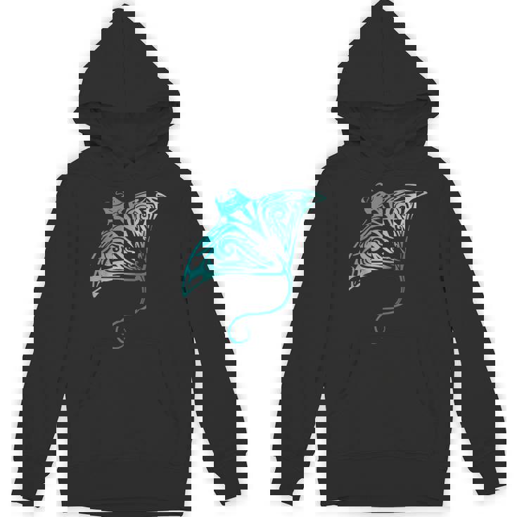 ハワイ トライバル マンタレイ ハワイアン シャツ サメの恋人 パーカー