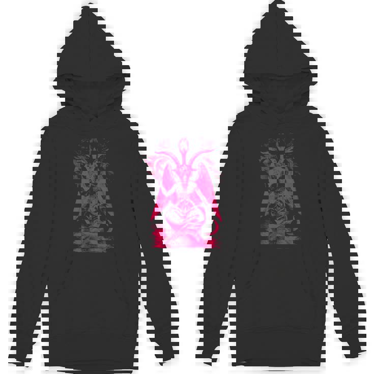 バフォメットオカルトヤギ悪魔崇拝サタンデーモン召喚 パーカー