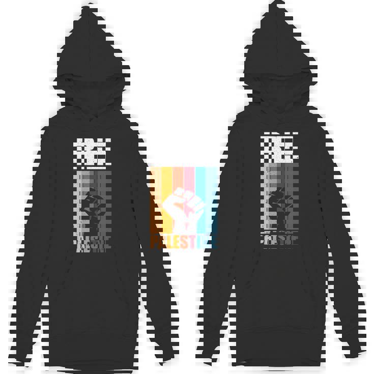 パレスチナ人のためのフリーパレスチナのレトロなビンテージデザイン 長袖tシャツ パーカー