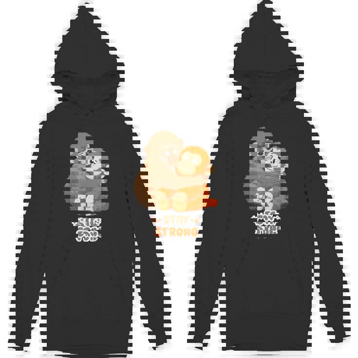 パンチパンチくん 寂しい動物園猿 パーカー