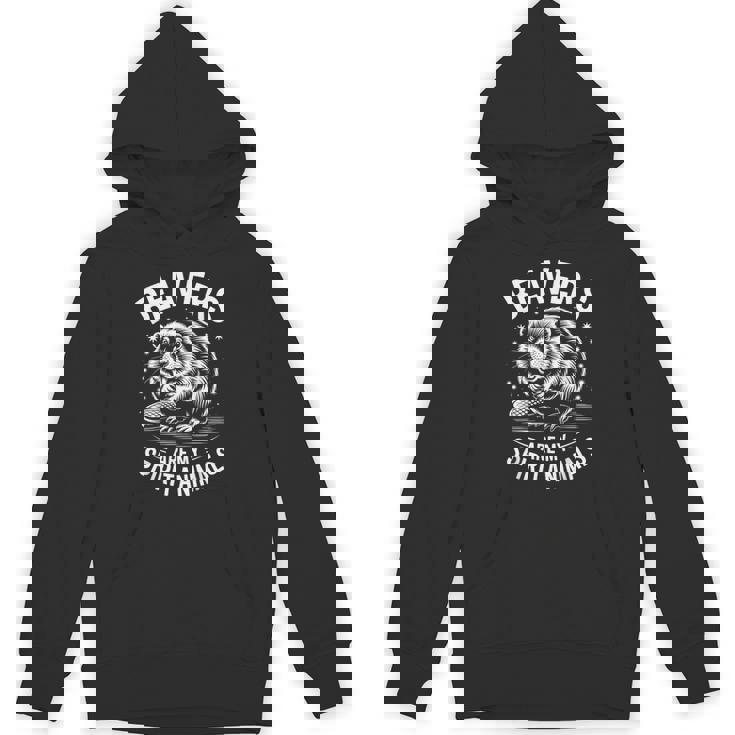 ビーバーズ スピリットアニマルズ おもしろビーバー パーカー