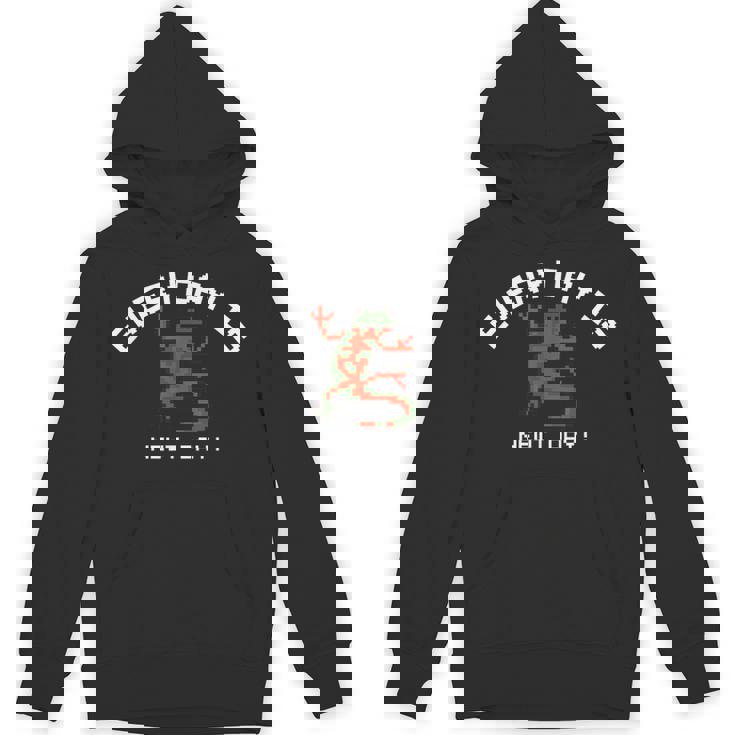 ピクセル アニマルズ アカハライモリ Japanese Fire Belly Newt 白フォント パーカー