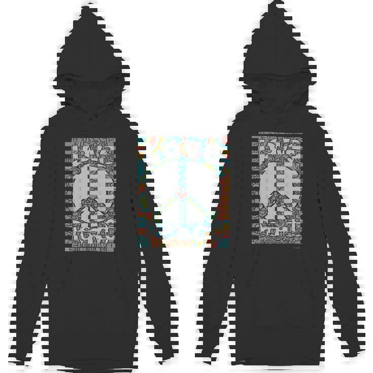 ピースサイン Love 60年代 70年代 タイダイ ヒッピー コスチュームシャツ パーカー