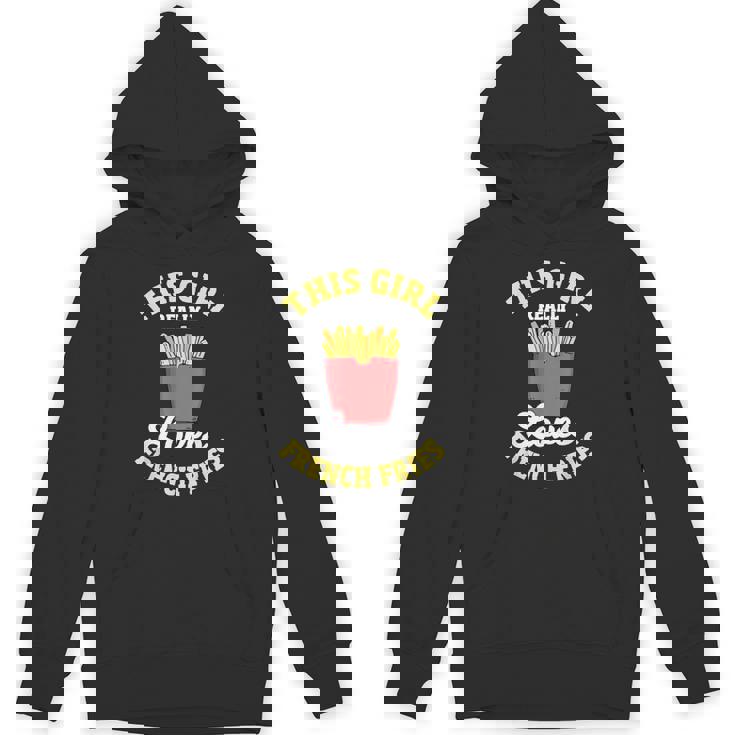 フライドポテト この子は本当にフライドポテトが好きなんだ フライドポテト パーカー