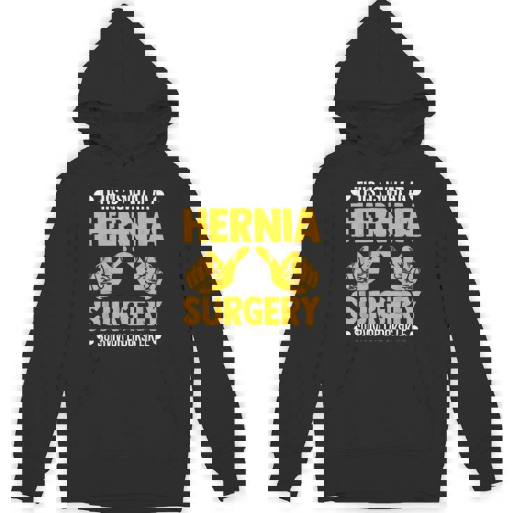 ヘルニア 手術 患者 回復 お見舞い 駄じゃれ パーカー