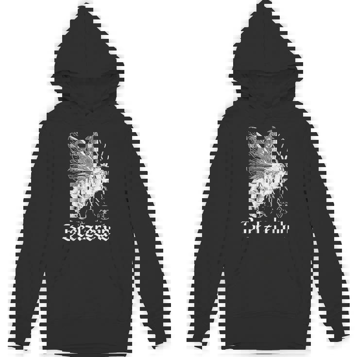 ベルゼブブ フライ 悪魔 ゴシック マジック 異教 ウィッカン 悪魔 Wt パーカー