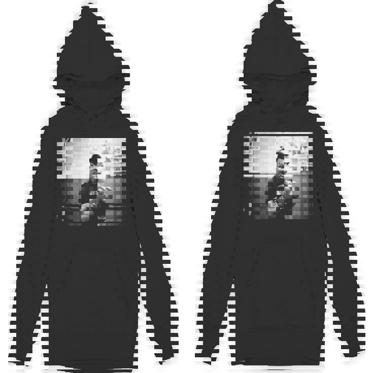 ボクサー マイク・タイソン ロンドンで ジェームズ・ティリス 対 フランク・ブルーノ パーカー