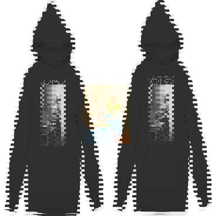 ヨハネス・フェルメール 芸術家のための芸術 ミルクメイド パーカー