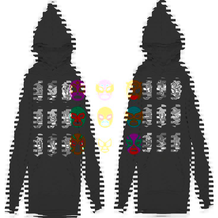 レトロ ルチャリブレ マスク オブ レジェンド レスリング 長袖tシャツ パーカー