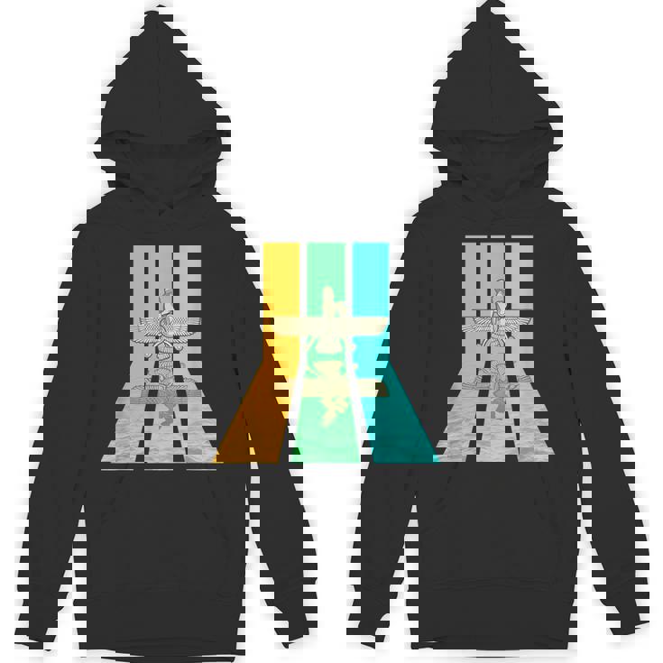 レトロ80年代ヴィンテージ風アヌンナキ パーカー