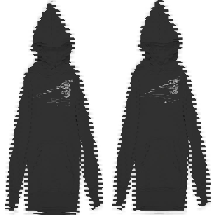 レトロなフライフィッシングフライロッド パーカー