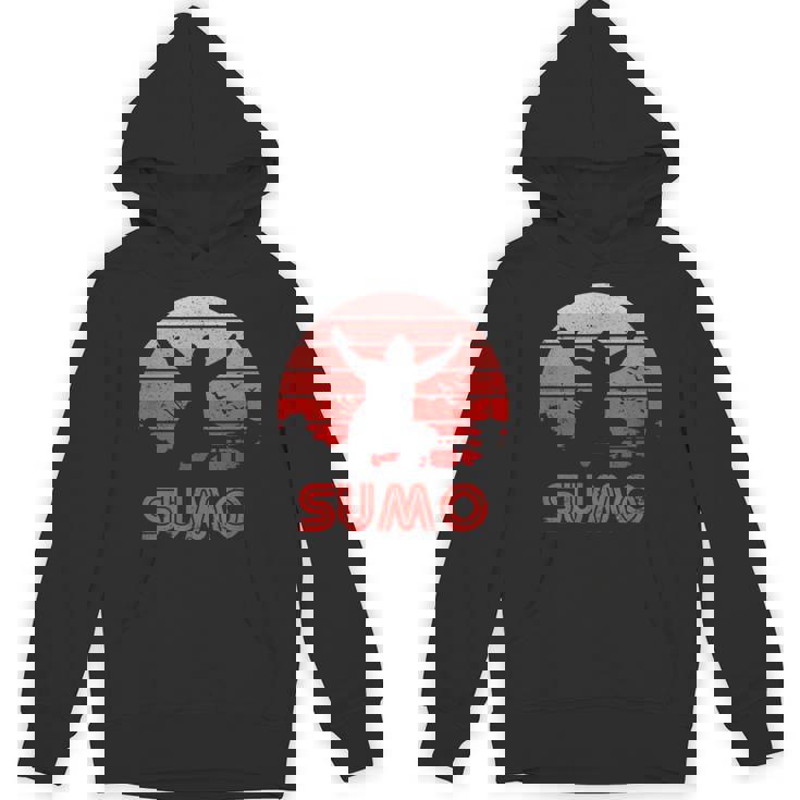 レトロサンセット相撲 パーカー